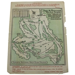 1950 Masters Tournament Sunday Final Rd Pairing Sheet