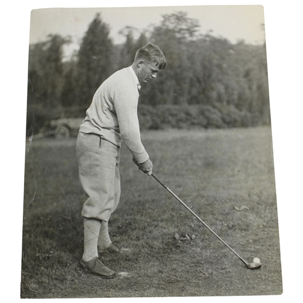 Bobby Jones 8x10 Culver Wire Photo Used in Roaring Twenties" Book Pg. 56