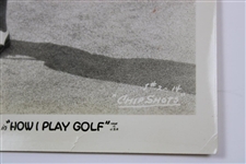 Bobby Jones in How I Play Golf Original Vitaphone Corporation Photo
