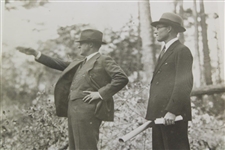 Bobby Jones with Wendell P. Miller 1931 Augusta National Underwood & Underwood Photo