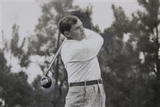 Bobby Jones 1938 Masters Tournament Opening Round First Tee Shot 4/2/1938