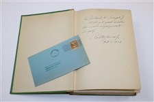 Robert 'Bobby' .T Jones Jr. Signed 1927 'Down The Fairway' First Edition Book JSA ALOA