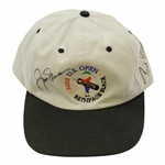 Jack Nicklaus Signed 2002 US Open at Bethpage Black Hat JSA ALOA