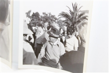 Three (3) Circa 1950's Bing Crosby Original Photos from California Golf Tournament