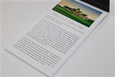 Jack Nicklaus Signed The Old Course St. Andrews Clourse Guide & Stroke Saver with Letter JSA ALOA