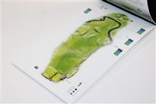 Jack Nicklaus Signed The Old Course St. Andrews Clourse Guide & Stroke Saver with Letter JSA ALOA