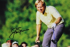Jack Nicklaus Signed 1986 Masters Putter Aloft Photo with Letter JSA ALOA