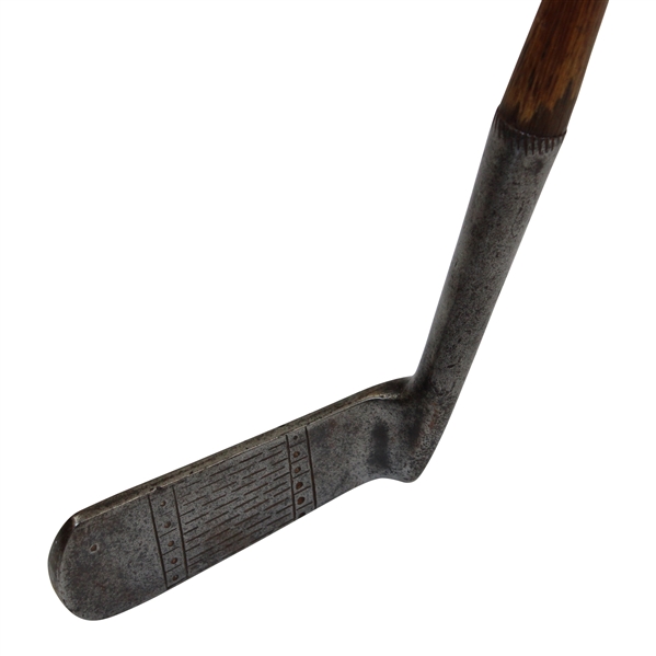 Cann & Taylor Hand Forged JH Taylor "Autograph Taylors Putter - No. 303866/08 with Shat Stamp