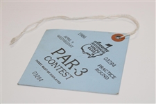 1986 Masters Tournament Wednesday Ticket #03284 - Par 3 Contest