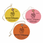 1975, 1976, & 1977 Masters Tournament Wednesday Tickets #10674, #8053, & #11459 - Par 3 Contest