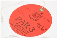 1984, 1985, & 1987 Masters Tournament Wednesday Tickets #01702, #04646, & #21388 - Par 3 Contest