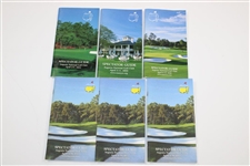 Masters Spectator Guides, Bag Check Cards, Used Scorecard, & Practice Round Application Cards