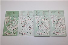 Masters Spectator Guides, Bag Check Cards, Used Scorecard, & Practice Round Application Cards