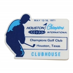 Charles Coodys 1971 Houston Champions International at Champions GC Clubhouse Badge