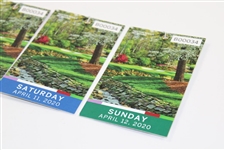 2020 Masters Tournament Thursday-Sunday Tournament Day Tickets - Dustin Johnson Winner