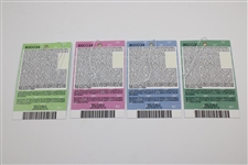 2020 Masters Tournament Thursday-Sunday Tournament Day Tickets - Dustin Johnson Winner