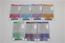 2019 Masters Tournament Monday-Sunday Full Tournament Week Ticket Set - Tiger Woods Winner