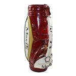 Dave Eichelberger Personal Maxfli Red/Gold/White Full Size Dunlop Golf Bag