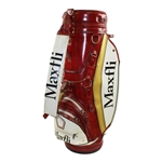 Dave Eichelberger Personal Maxfli Red/Gold/White Full Size Dunlop Golf Bag