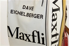Dave Eichelberger Personal Maxfli Red/Gold/White Full Size Dunlop Golf Bag