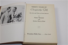 1950 'Thirty Years of Championship Golf' First Edition Book by Gene Sarazen with Herbert Warren Wind