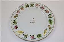 2015 Augusta National Golf Club Ltd Ed Masters Gift Tiffany & Co Beautification Plate in Box with Card