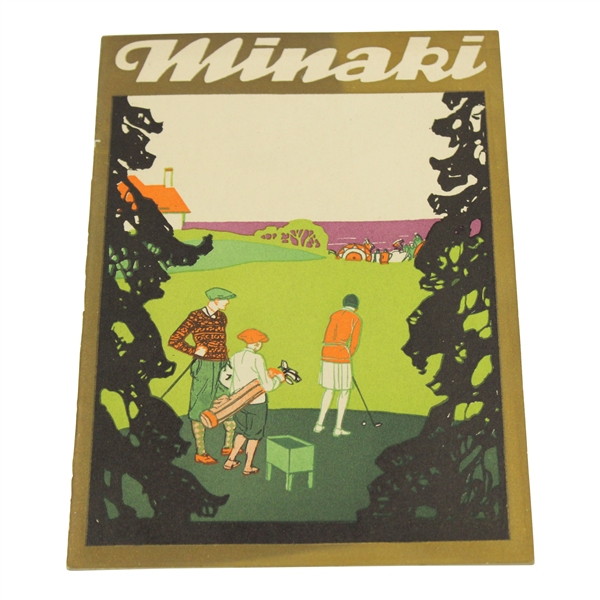 Vintage Minaki "Beautiful Country" Lodge: A Canadian National Summer Hostelry Advertising Brochure