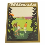 Vintage Minaki "Beautiful Country" Lodge: A Canadian National Summer Hostelry Advertising Brochure