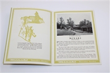 Vintage 'Minaki Beautiful Country Lodge: A Canadian National Summer Hostelry' Advertising Brochure