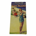 1924 Along the Sunrise Trails of Long Island Railroad Pennsylvania Station, New York Advertising/Travel Brochure