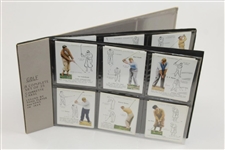 1939 Player's Cigarettes Complete Set of Twenty-Five (25) Golf Cards - Great Condition