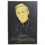 Jim Barnes 1886-1966 PGA World Golf Hall of Fame Inductee Accolades Plaque