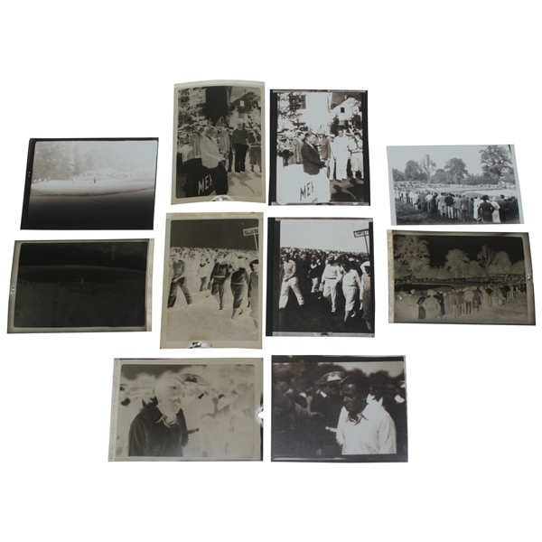 Five (5) Transparencies & Five (5) Contact Prints of Bobby Jones at 1930 US Amateur - Grand Slam