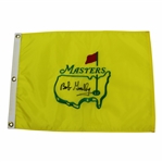 Bob Goalby Signed Undated Masters Par-Aide Embroidered Flag - Charles Coody Collection JSA ALOA