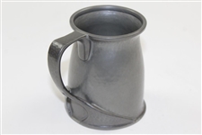Art Deco Glass Bottom The 19th Hole Hindley Hall Golf Club English Pewter Tankard
