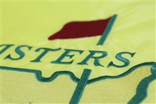 Tiger Woods Signed Rare 1997 Full Center Embroidered Flag 'To Griff-Blaine McCallister's Caddy' JSA ALOA