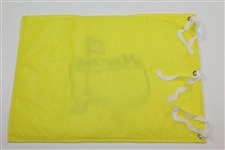 Tiger Woods Signed Rare 1997 Full Center Embroidered Flag 'To Griff-Blaine McCallister's Caddy' JSA ALOA
