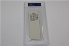 Payne Stewart Signed 1996 Shell Houston Open Ticket PSA DNA Slabbed #83074509