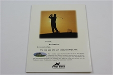 1995 US Amateur at Newport Country Club Official Program - Tiger Woods Winner