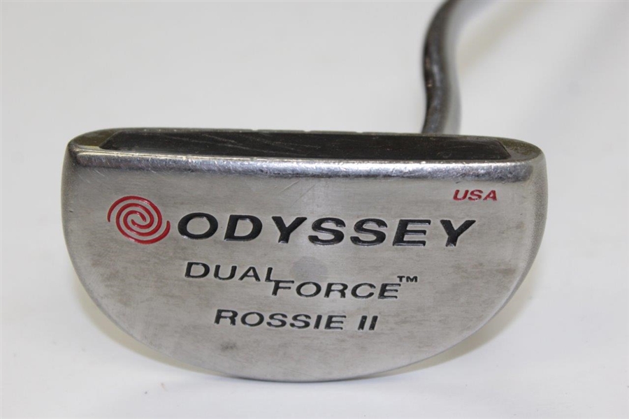 Greg Norman's Personal Used Odyssey DualForce Rossie II USA Putter
