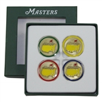Masters Set Of 4 Color Logo Ballmarkers