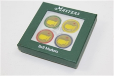 Masters Set Of 4 Color Logo Ballmarkers