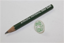 Masters Yardage Book, Ball Marker, & Pencil