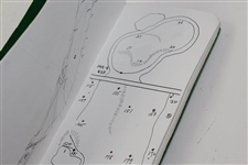 Masters Yardage Book, Ball Marker, & Pencil
