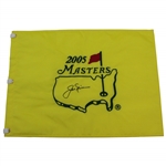 Jack Nicklaus Signed 2005 Masters Embroidered Flag - Final Masters JSA ALOA