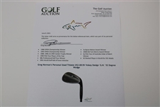 Greg Norman's Personal Used Titleist 252-08 BV Vokey Design 'G.N.' 52 Degree Wedge