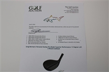 Greg Norman's Personal Dunlop Pro-Model Superior Performance 13 Degree Loft 3-Wood Clubhead