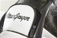 Greg Norman's Personal MacGregor Black & White Full Size Golf Bag
