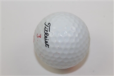 Don Massengale Signed Titleist 3 Logo Golf Ball JSA ALOA