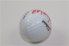 Don Massengale Signed Titleist 3 Logo Golf Ball JSA ALOA